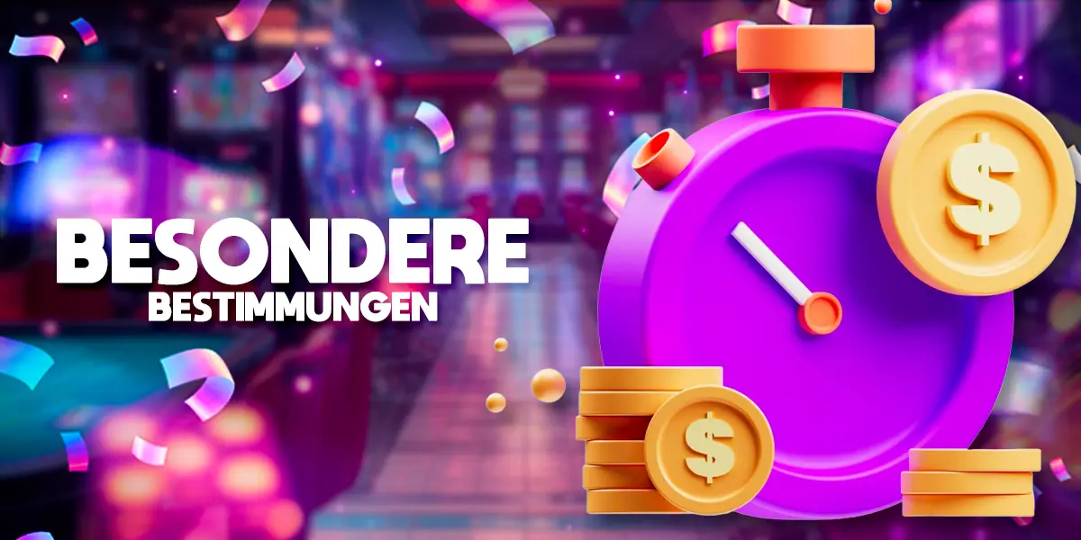 Regeln für die Einzahlung