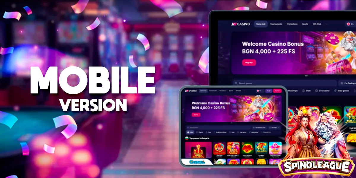 Mobile Version des Casinos